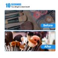 thumbnail image 3 of Limpiador de brochas de maquillaje, limpiador y secador eléctrico ultrarrápido, herramientas de limpieza automática de brochas de maquillaje JFHHH pequeña, 3 of 3