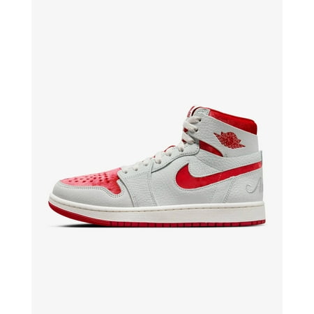 Air Jordan 1 Zoom CMFT 2 DV1304-106 Women's Summit White/Red Sneaker Shoes (7)