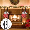thumbnail image 6 of LmnLft 2 in 1 Garland Stocking Hangers, Fireplace Stocking and Garland Hanger, No Drill Mantel Holders, Adjustable Heavy Duty Hangers for Home Christmas Decoration (1PC), 6 of 8