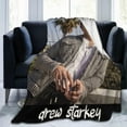 thumbnail image 2 of Drew Starkey Blanket Soft Warm Fleece Blanket for Sofa Office Car Camping Yoga Travel Throw Blankets 80"X60", 2 of 6