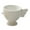 White, variant on Homelife Egg Cup Heightened Base Solid Color Non-Slip Handle Good Grip Easy to Clean Makeup Sponge Holder Mini Breakfast Ceramic Egg Holder Dining Room Use
