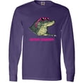 thumbnail image 3 of Inktastic Gator Country Sunny Gator in Pink Sunglasses Long Sleeve T-Shirt, 3 of 5