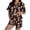 AB178 Multicolour, variant on Tisuna Halloween Pajamas Set For Womens Skull Print Short Sleeve Button Down Tops And Shorts Sleepwear Pjs Sets Cute 2 Pieces Homewear S-XXL