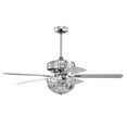 thumbnail image 4 of Warehouse of Tiffany AY01Y01CR Alora 52 in. 3-Light Indoor Polished Chrome Finish Ceiling Fan with Light Kit, 4 of 5