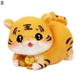 thumbnail image 1 of MesaSe Cartoon Tiger Miniature Lovely Resin Portable Mini Tiger Figure for Desktop, 1 of 10