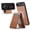 Brown, variant on Decase Wallet Case for iPhone 17 Air, Magnetic Back Cover Compatible with Mag-Safe, Premium PU Leather Slim Shockproof Protective Phone Case with Detachable Card Holder Kickstand,Blue