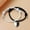 A, variant on SIfdSeng Love Couple Bracelet Wishing Stone Couple Bracelet Stitching Bracelet Name Bracelet Silver Bracelet Charms Color Sterling Silver Bracelets for Women Cuff