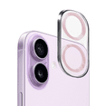 thumbnail image 1 of Mica de Cámara Cristal Deluxe 2mm para iPhone 17 – Protección Vidrio Templado Rosa, Alta Claridad y Ajuste Perfecto, 1 of 6