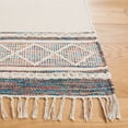 thumbnail image 3 of SAFAVIEH Montauk Phipp Southwestern Cotton Area Rug, Beige/Blue, 6' x 9', 3 of 8
