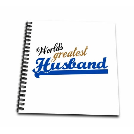 3dRose Worlds Greatest Husband - Romantic marriage or wedding anniversary gifts for him - best hubby - Mini Notepad, 4 by (Best Romantic Mini Series)
