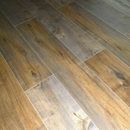 Dekorman Mocha Birch #1551A 12 mm Thick x 7.72 in. Wide x 48 in. Length Click-Locking Laminate Flooring Planks (17.943 sq. ft. /