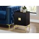 thumbnail image 2 of Mesa decorativa - 24 "de alto / capuchino / metal dorado Monarch Specialties  I 3496, 2 of 2