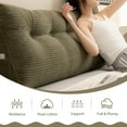 thumbnail image 6 of Lovote Large Headboard Pillow - Removable Cover | 100% Cotton Filling | Bolster for Daybed & Sofa, 6 of 7