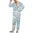 thumbnail image 2 of Cinnamoroll Unisex Onesie Pajamas Zipper Jumpsuit Hooded One Piece Sleepwear for Family Mens Womens, 2 of 8