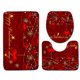 thumbnail image 1 of Juego de 3 alfombrillas de baño para el día de San Valentín, alfombrilla absorbente y antideslizante, 1 of 6
