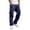 Navy, variant on JoveMarine Mens Cargo Pants, Casual Loose Fit Straight Leg Multi Pocket, Everyday Utility Pants for Men,Black L