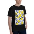 thumbnail image 2 of Bingfone Tropical Lemon Men'S Loose Fit Short-Sleeve Pocket T-Shirt, 2 of 7