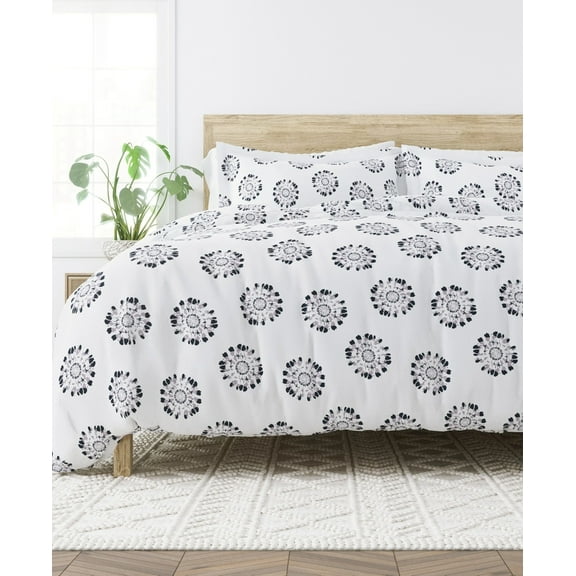 Kaycie Gray NAVY IRIS Star Tie Dye 3-Pc. Duvet Cover Set, King