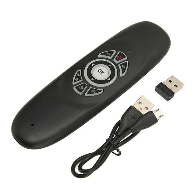 Télécommande PC, Connexion Sans Fil Capteur de Mouvement Télécommande Air 2.4G RF Plug And Play pour Projecteur