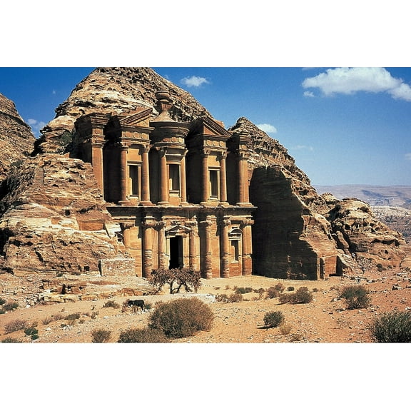 Tomax 1,000 Piece Petra’s Ancient Monastery, Jordan Interlocking Jigsaw Puzzle for Teens and Adults