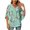 Green, variant on Fashion T Shirts for Women Split Sleeves V Neck Blosue Floral Print Casual T Shirts Loose Flowy Tunic Shirts Graphic Casual Tee Shirt My Order
