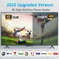 thumbnail image 2 of USTOP  Digital TV Antenna  with 360° Signal Booster Long 1000+ Miles Reception Support 4K 1080p Smart Television with 10ft Coaxial HDTV Cable  for  for free channels Local Channels, 2 of 8