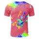 thumbnail image 4 of Playeras De Compresión Para Hombre, Camisa Holgada Informal Hawaiana Con Estampado De Música, Camisa De Manga Corta Con Cuello Vuelto, 4 of 4