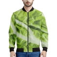 thumbnail image 2 of Chaqueta con cremallera y estampado 3D de hojas de repollo para hombre y mujer, sudadera informal holgada de manga larga, chaqueta bomber con cremallera para primavera y otoño, 2 of 4
