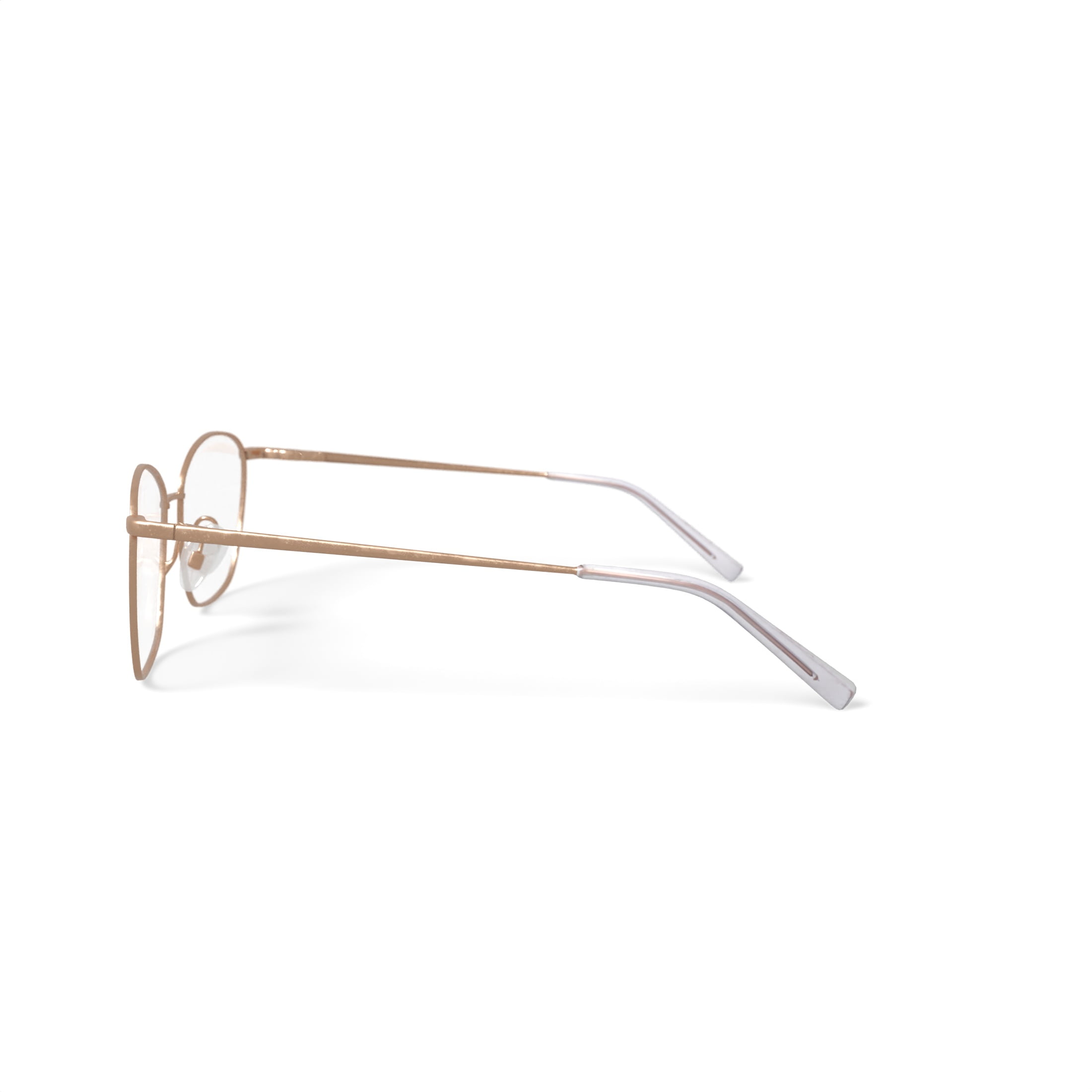 Walmart Women's MK10402 Square Prescription Eyeglasses with Case, Gold