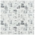thumbnail image 3 of SAFAVIEH Amelia Carrie Abstract Area Rug, Gray/Charcoal, 6'7" x 6'7" Square, 3 of 12