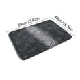 thumbnail image 3 of Kadlawus Corals Fleece Bath Mat for Bathroom, Rhombus Pattern Absorbent Rug, Soft Quickly Dry Floor Mat, Washable Non-Slip Mat for Living Room, 3 of 6
