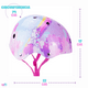 thumbnail image 5 of Kit de Protección Casco Rodilleras Coderas Onix Magia Rainbow Multicolor Para Niña, 5 of 5