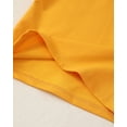 thumbnail image 6 of Kucnuzki 4T Toddler Girls Winter Outfits 5T Toddler Girls Warm Clothes Sets Long Sleeves Hoodie Sweatshirt Top Elastic Pants 2pcs Pant Sets Yellow, 6 of 8