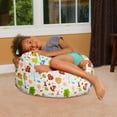 thumbnail image 2 of Posh Creations Bean Bag Chair, Kids, 2.25 ft, Canvas Animals Forest Critters, 2 of 4