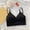 Black, variant on Women's Tanks Seamless U‑Shaped Sports Sling Wrapped Chest Soft Padded Tube Top with Chest Pad for Women Khaki One Size