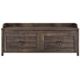 thumbnail image 3 of Farmington Entryway Storage Bench, Rustic, 3 of 8