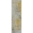 thumbnail image 2 of Addison Rugs Mayfield Premium Machine Washable Transitional Abstract Gold Runner Rug, 2'3" x 7'6", 2 of 6