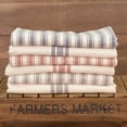 thumbnail image 4 of Piper Classics Market Place Blue Ticking Stripe Bulk Yardage, One Yard, 36" x 110" Wide, 4 of 5