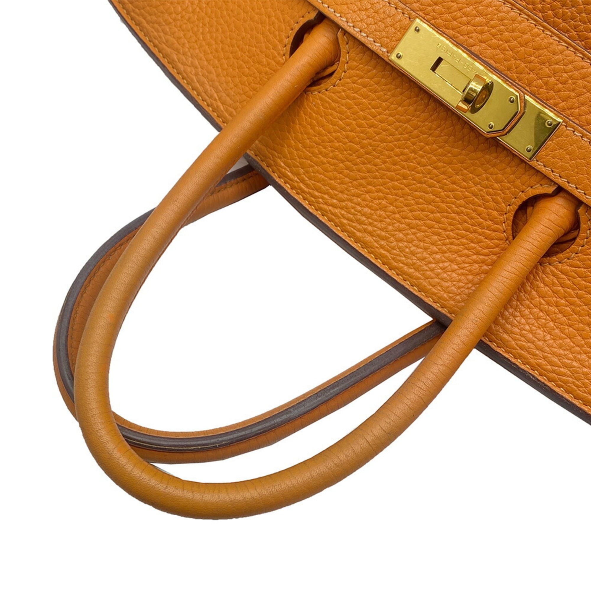 Hermès Pre-Owned 2010 pre-owned Birkin 35 handbag - Orange
