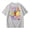 Grey#9527, variant on BOOMNY Toddler Baby Girls Tshirts Short Sleeve T Shirts for Girls Number Graphic Y2K Breathable Loose Fit Cozy Childrens Athletic Tees