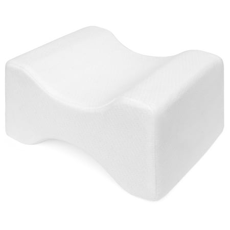 Best Choice Products Orthopedic Memory Foam Knee Pillow w/Ergonomic Contour Design for Sciatic, Back, Leg, (Best Pillow For Tmj)