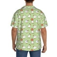 thumbnail image 3 of Naloa Cartoon Duck Men's Loose Fit Cuban Collar Short-Sleeve Shirt, Hawaiian Shirts, Mens Shirts Casual for Everyday Wear Outings-3X-Large, 3 of 5