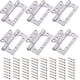 thumbnail image 1 of 6Pcs Rustproof Brass Hinge, Heavy Duty 304 Stainless Steel Home Door Hinge, Ball Bearing Stainless Steel Hinge, for Bedroom Wardrobe, Kitchen Cupboard, 1 of 5