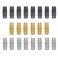 thumbnail image 1 of WHAMVOX 120Pcs End Caps for Jewelry Making Copper Fastening for Jewelry Components, 1 of 7