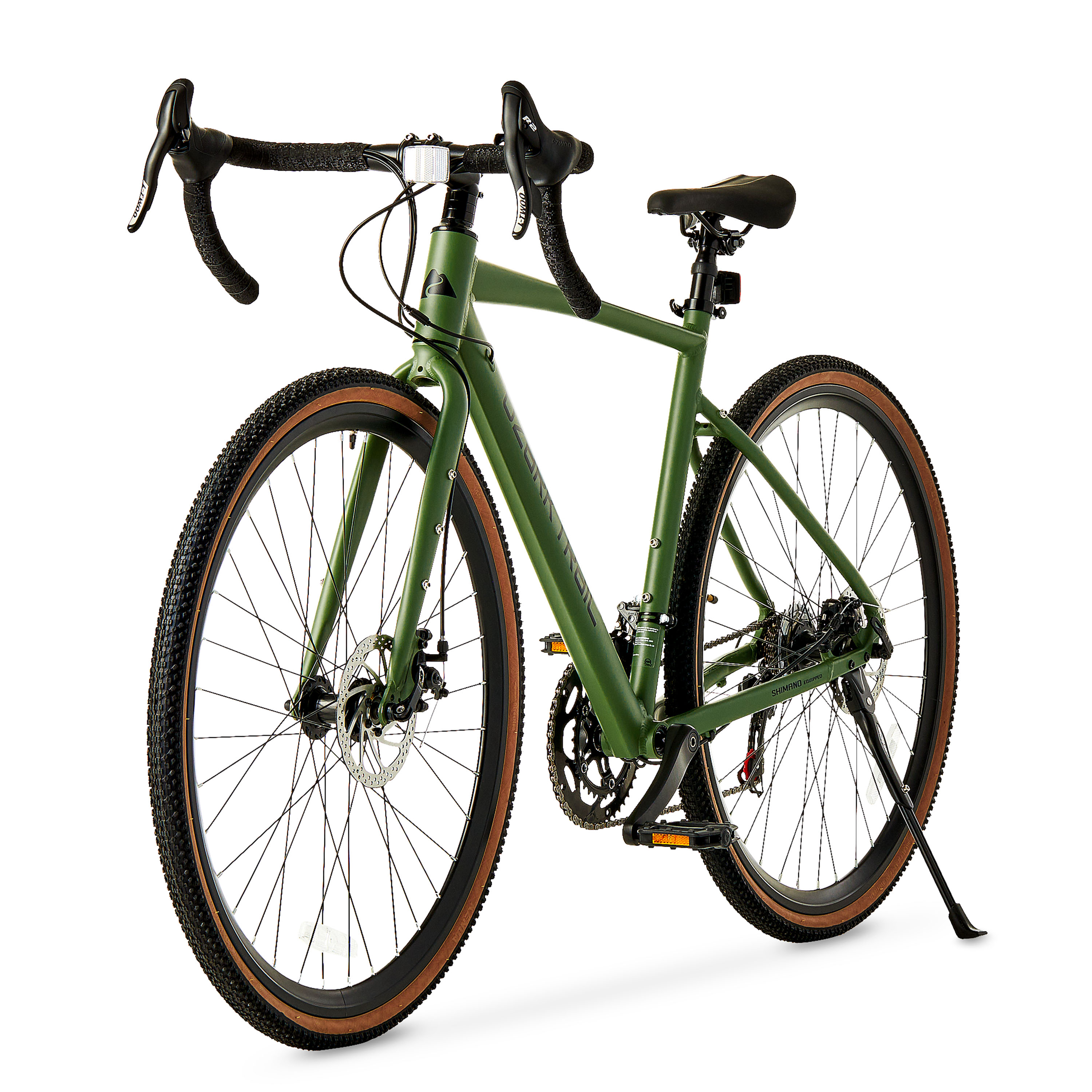 Ozark Trail G.1 Explorer 700C Gravel Bike, Large, Green photo 6