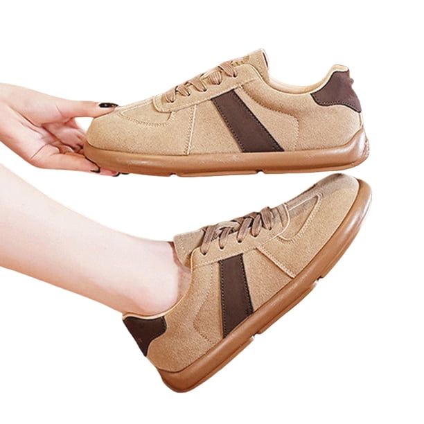 Zapatos Con Cordones Deporte Casuales para Mujeres Transpirables Al Aire Libre