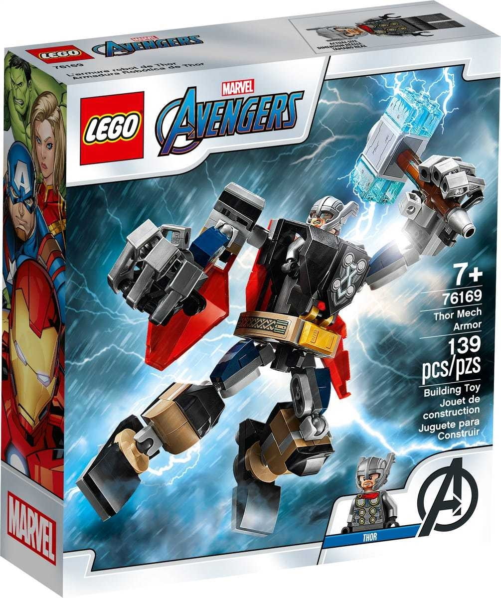LEGO Thor Mech Armor 76169 Building Set (139 Pieces)