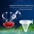thumbnail image 2 of 5 Pcs Distributeur Automatique en Plastique avec Ventouse pour Aquarium vers Rouges, Facile à Utiliser, 2 of 5