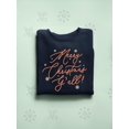 thumbnail image 3 of Merry Christmas Y'all Candy Cane Women's Sweatshirt, 3 of 4