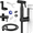 Matte Black, variant on VIB Handheld Bidet Sprayer for Toilet - Adjustable Water Pressure Jet, Bidet Attachment for Toilet, Easy Installation, Quality Stainless Steel, Durable Internals, Leakproof Design (Brushed Nickel)